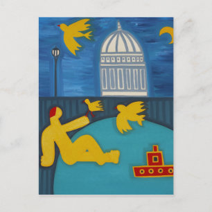 The Man Under the Bridge 2006 Postcard