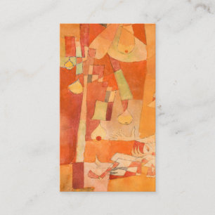 The Man Under the Pear Tree (1921) by Paul Klee Business Card