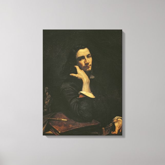 The Man with the Leather Belt Canvas Print (Front)