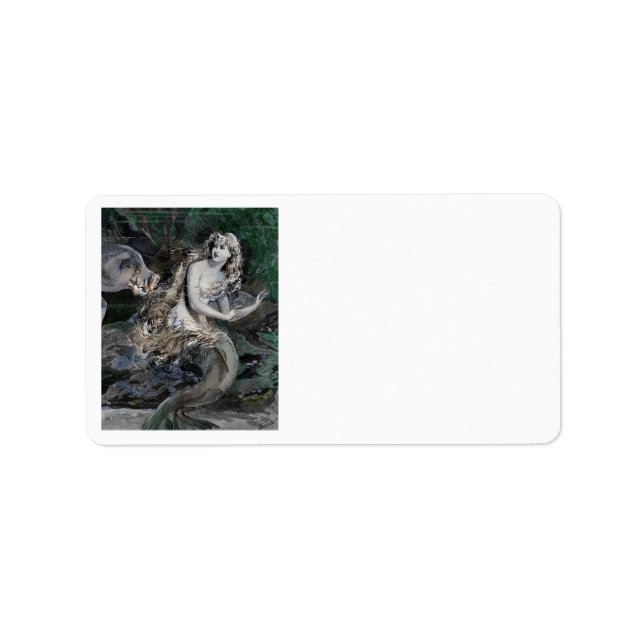 The Manatee Meets a Mermaid Label (Front)