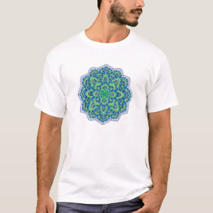 The Mandala-Cool Emerald T-Shirt