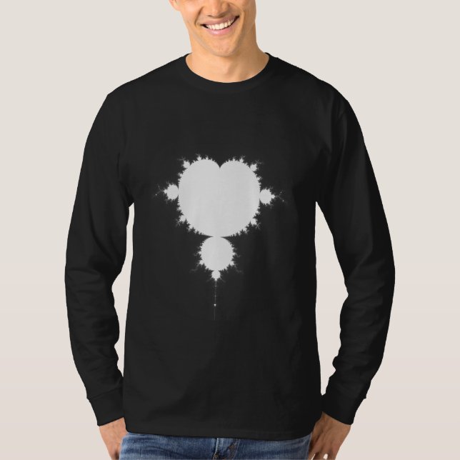 The Mandelbrot Set - A Mathematical Masterpiece T-Shirt (Front)