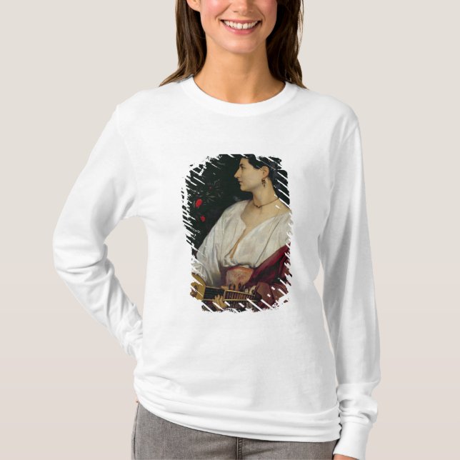 The Mandolin Player, 1865 T-Shirt (Front)