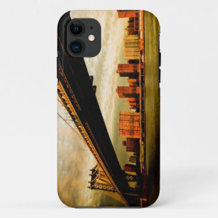 The Manhattan bridge view from Brooklyn side (NYC) Case-Mate iPhone Case
