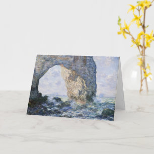 The Manneporte by Claude Monet Card