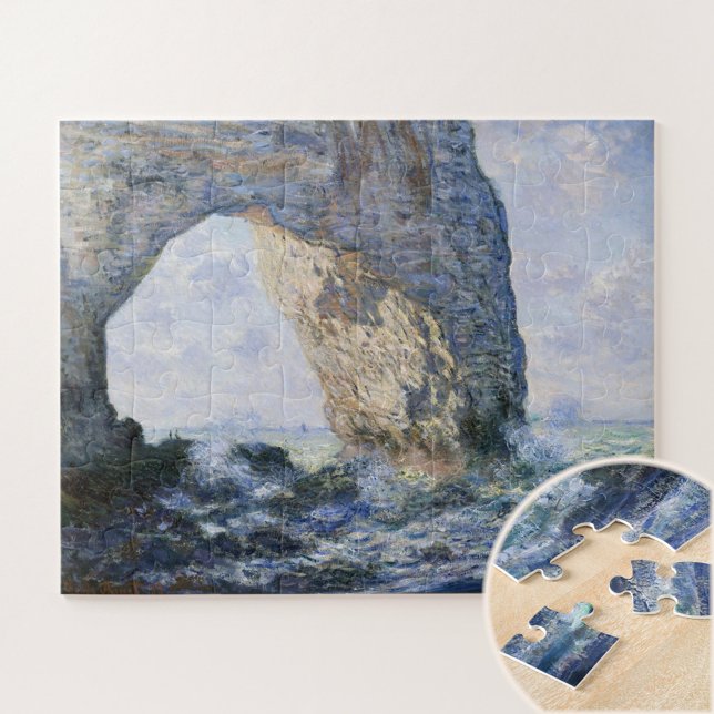 The Manneporte  by Claude Monet Jigsaw Puzzle (Creator Uploaded)
