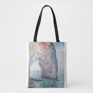 The Manneporte near Etretat by Claude Monet Tote Bag