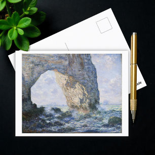The Manneporte near Étretat, Monet Postcard