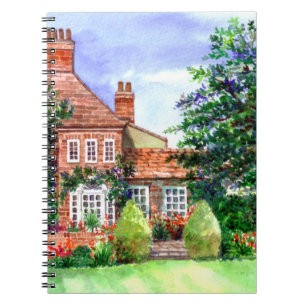 The Manor House, Heslington, York Spiral Notebook