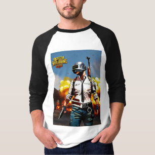 The man's T-shirt design pubg