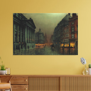 The Mansion House, London Canvas Print