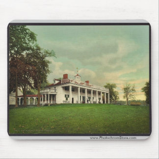 The Mansion, Mount Vernon rare Photochrom Mouse Pad