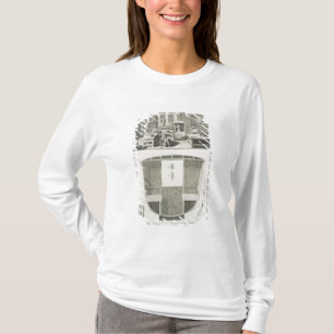 The manufacture of a sedan chair in a coachbuilder T-Shirt