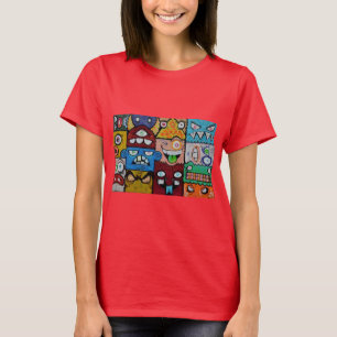 The many faces of Graffiti  T-Shirt
