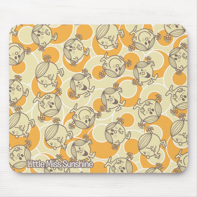 The Many Faces Of Little Miss Sunshine Mouse Pad (Front)