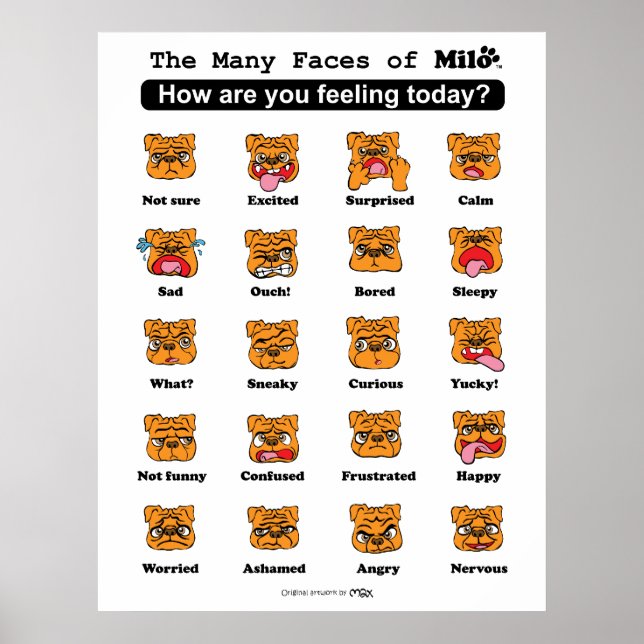The Many Faces of Milo Poster (Front)