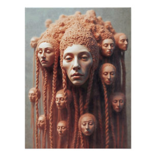 The Many Faces Within Poster