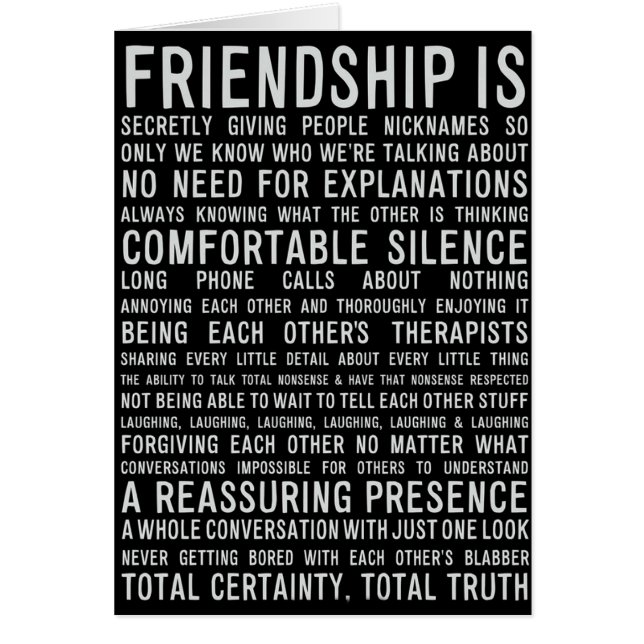 THE MANY REASONS **WE ARE BEST FRIENDS** BIRTHDAY (Front)