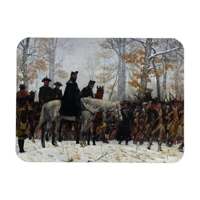 The March to Valley Forge by William B. T. Trego Magnet (Horizontal)