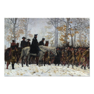 The March to Valley Forge by William B. T. Trego Photo Print