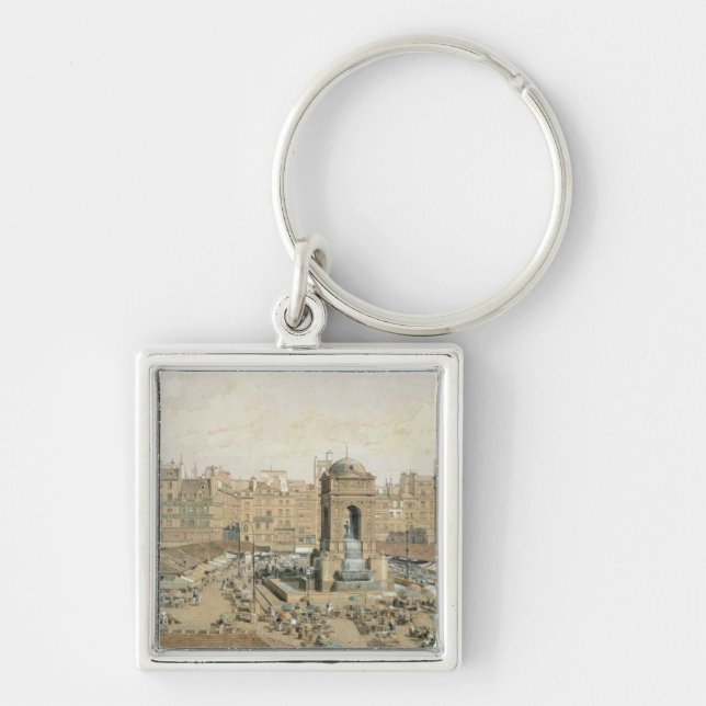 The Marche aux Innocents Key Ring (Front)