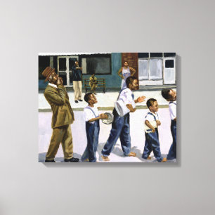 The Marching Band 2000 Canvas Print