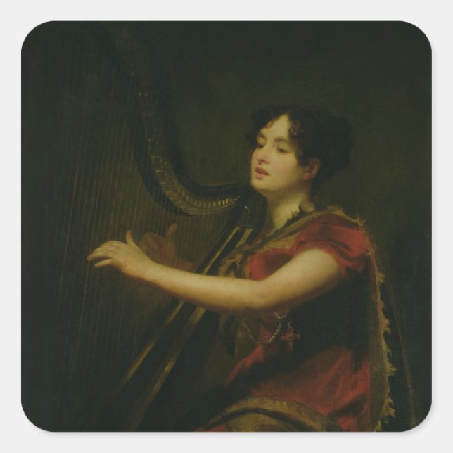The Marchioness of Northampton Square Sticker (Front)
