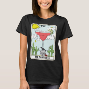 The Margarita Tarot Card Alcohol Cocktail Drinking T-Shirt