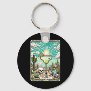The Margarita Tarot Card Cinco De Mayo Party Marga Key Ring