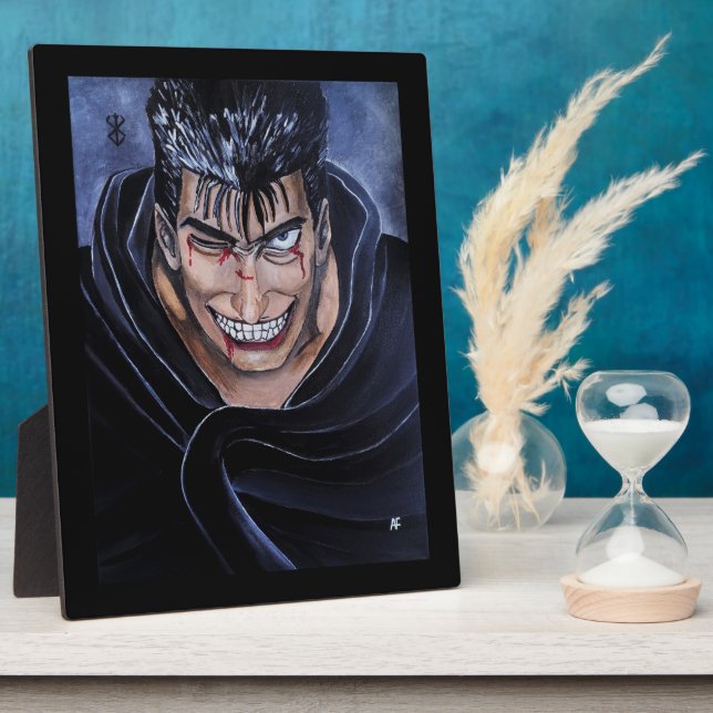 The Marked Sufferer Painting by Alfred Fox Plaque (Side)