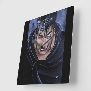 The Marked Sufferer Painting by Alfred Fox Square Wall Clock