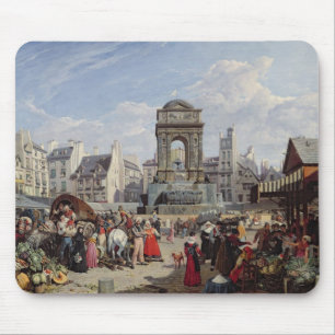 The Market and Fountain of the Innocents Mouse Pad