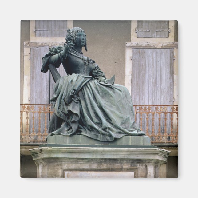 The Marquise de Sevigne (1626-1696) 1857-59 (bronz Magnet (Front)