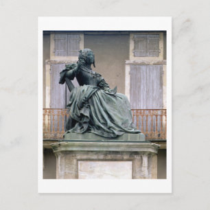 The Marquise de Sevigne (1626-1696) 1857-59 (bronz Postcard