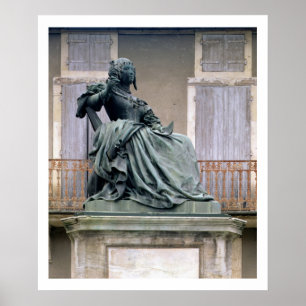 The Marquise de Sevigne (1626-1696) 1857-59 (bronz Poster