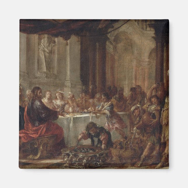 The Marriage at Cana, 1660 Magnet (Front)