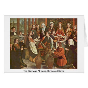 The Marriage At Cana. By Gerard David