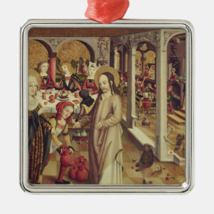 The Marriage at Cana, c.1500 Metal Tree Decoration
