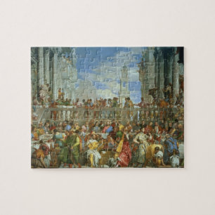The Marriage Feast at Cana, c.1562 (oil on canvas) Jigsaw Puzzle