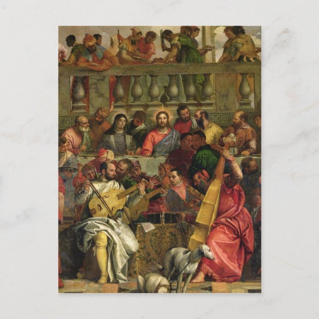 The Marriage Feast at Cana Postcard (Front)