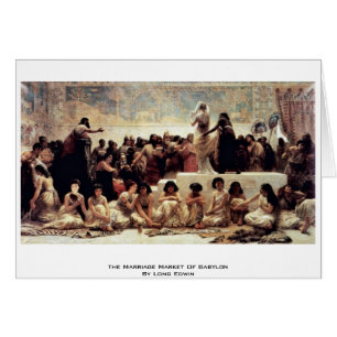 The Marriage Market Of Babylon By Long Edwin