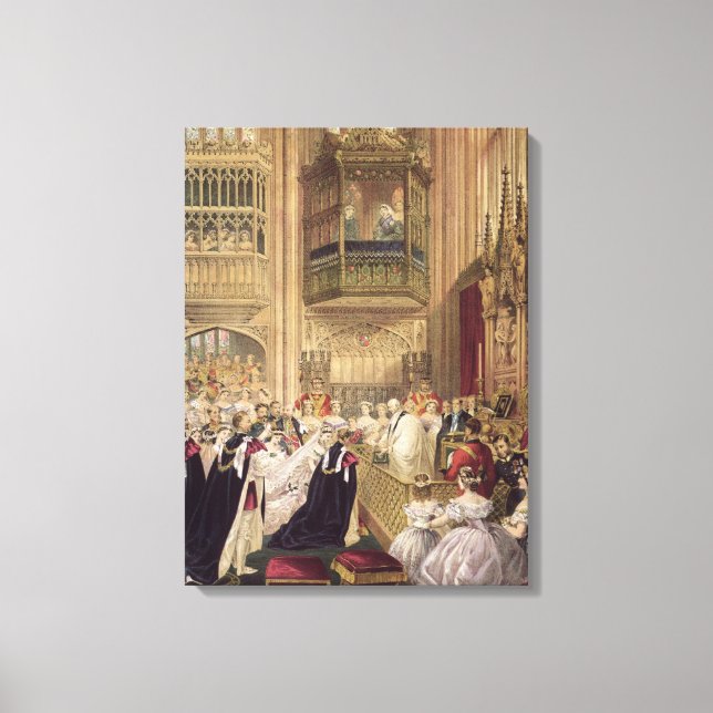 The Marriage of Edward VII Canvas Print (Front)
