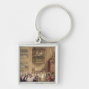 The Marriage of Edward VII Key Ring