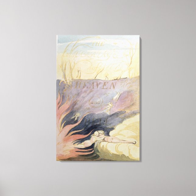 The Marriage of Heaven and Hell Canvas Print (Front)