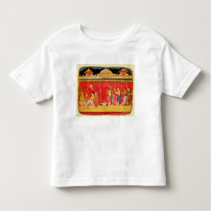 The Marriage of Krishna's Parents, from a disperse Toddler T-Shirt