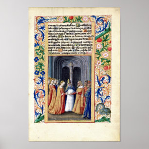 The marriage of Michal to David Poster