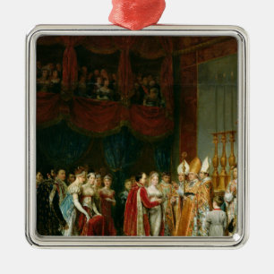 The Marriage of Napoleon I  and Marie Metal Tree Decoration