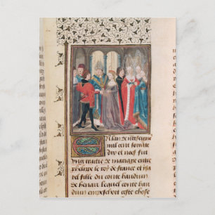 The Marriage of Philippe Auguste King of France Postcard