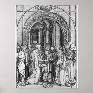 The marriage of the Virgin Poster