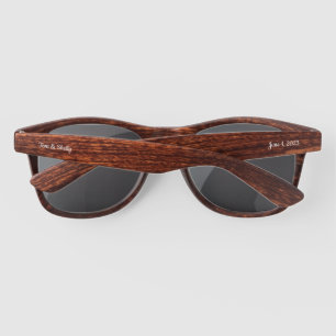 The Married Couple, Customise Names and Dates Sung Sunglasses